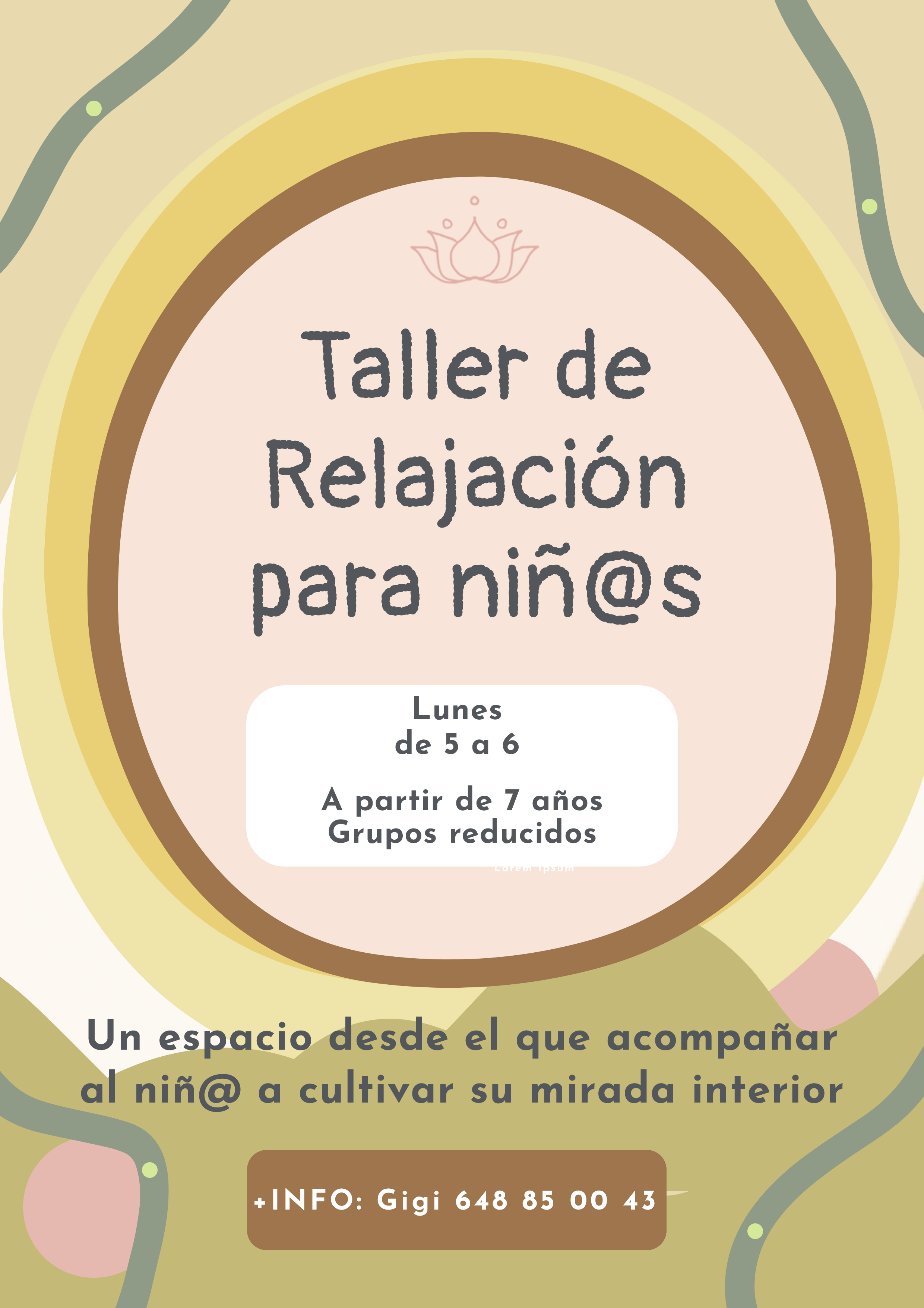 taller de relajacion para niños